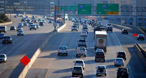 Stock Photo Of Rush Hour Traffic - B. Thomas Photo Research