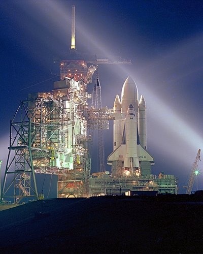 Sts 1 Pre Launch (columbia\'s First Flight)