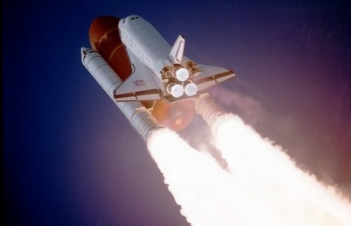 Space Shuttle Atlantis Takes Flight