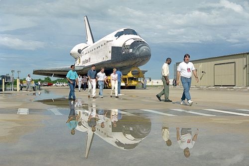 STS-64 Rollover - Discovery