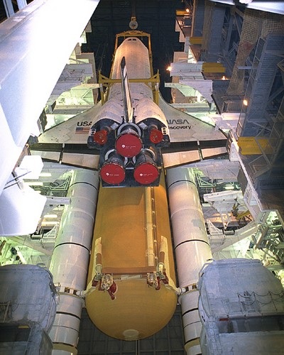 STS-70 Mating (Discovery)