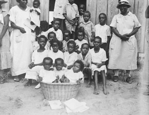 Black Children in 1920s Texas