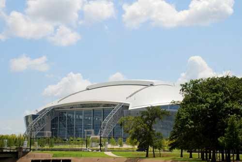 Cowboy Stadium in Arlington (new home of Dallas Cowboys)