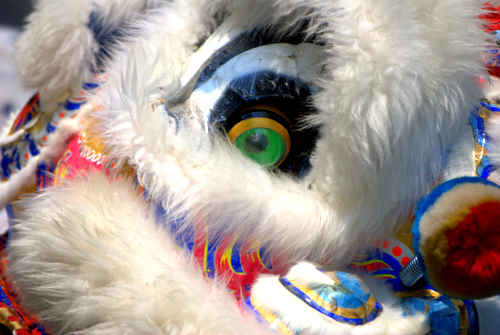 White Mask from Mongolia 