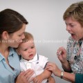 Infant Receiving an Intramuscular Immunization