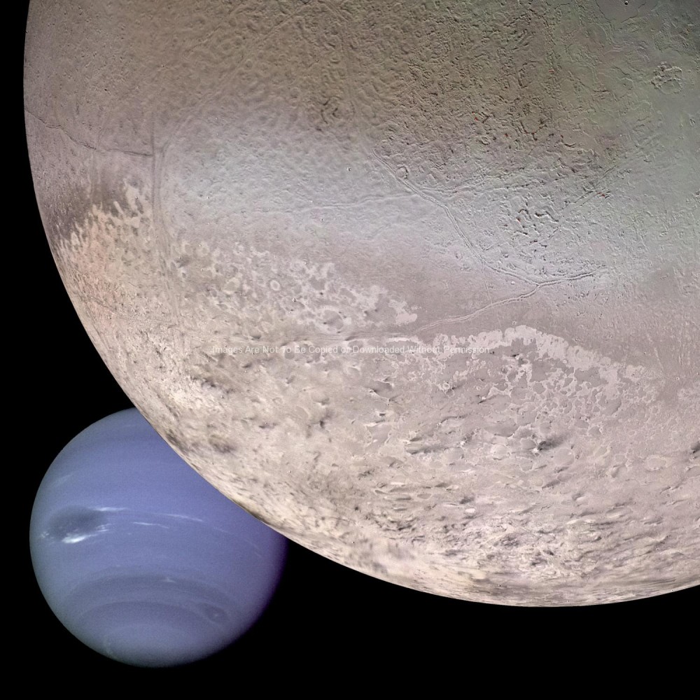 Neptune and Triton Moon