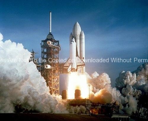First Launch of Columbia Space Shuttle (STS-1) GPN-2000-000650