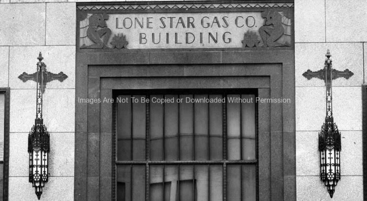Lone Star Gas Building Entrance